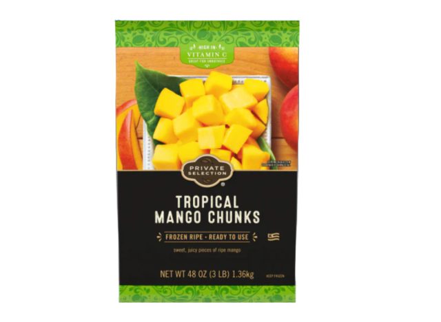 frozen mango chunks