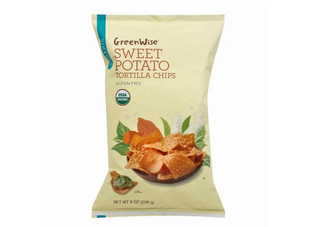 a bag of sweet potato chips.