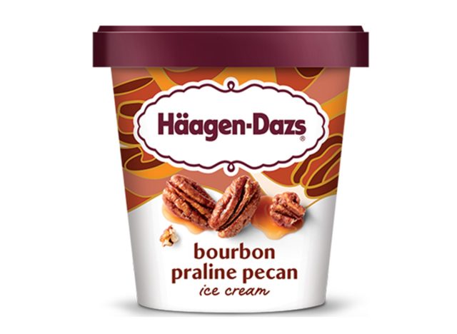 Haagen-Dazs Bourbon Praline 