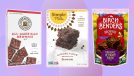 collage of healthy brownie mixes