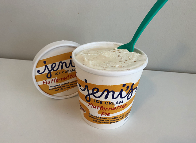 open container of jeni's