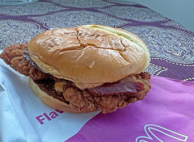 Bacon Cajun Ranch McCrispy sandwich from McDonald's