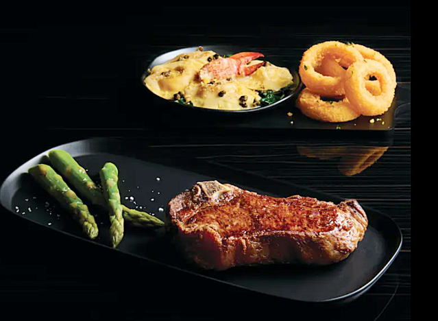 steak and lobster ravioli memorial day dinner special at morton's