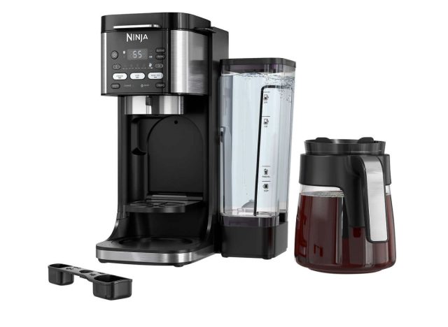 ninja dualbrew xl grounds & pods hot & iced coffee maker