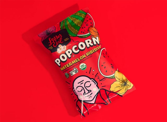 Lesser Evil Watermelon Hibiscus Popcorn