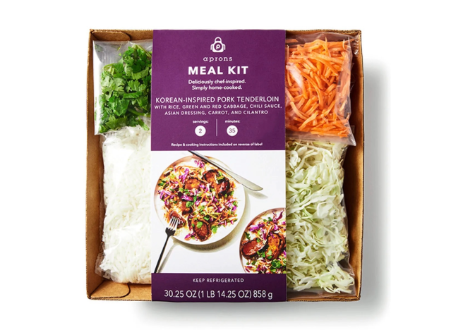 a pork tenderloin meal kit from publix