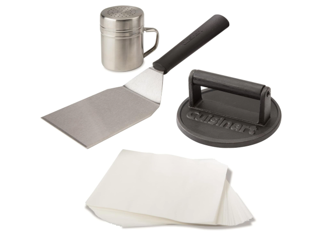 a set of tools to make smashburgers