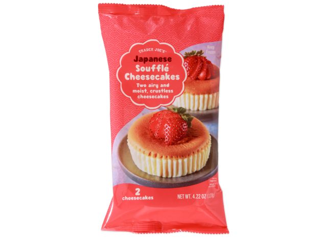 trader joe's japanese soufflé cheesecakes