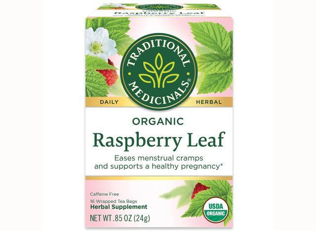 Traditional Medicinals Raspberry Leaf Teas