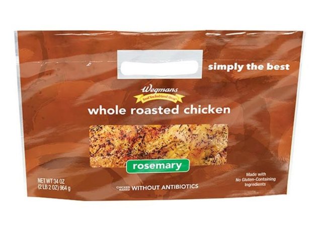 wegmans hot rosemary roasted chicken