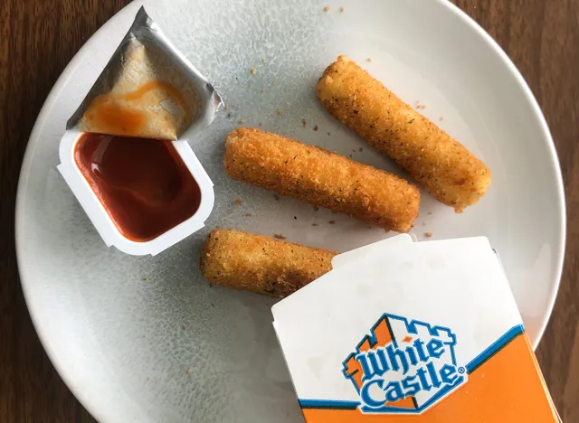 White Castle Mozzarella Sticks