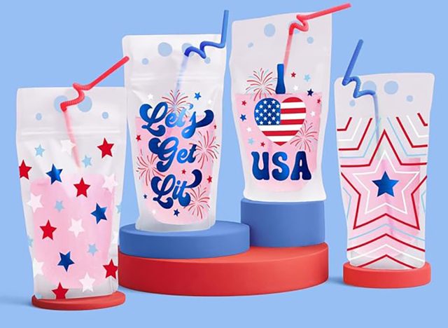 patriotic party pouches