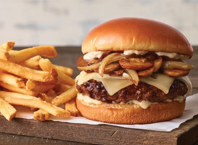 Mushroom Swiss Burger from Applebee's