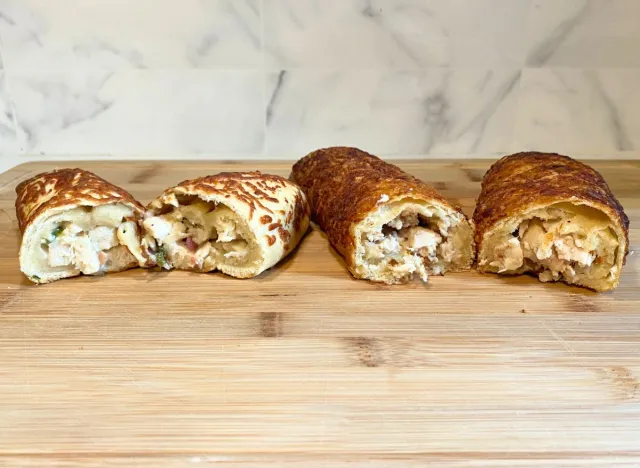 Costco Chicken Bakes cross sections