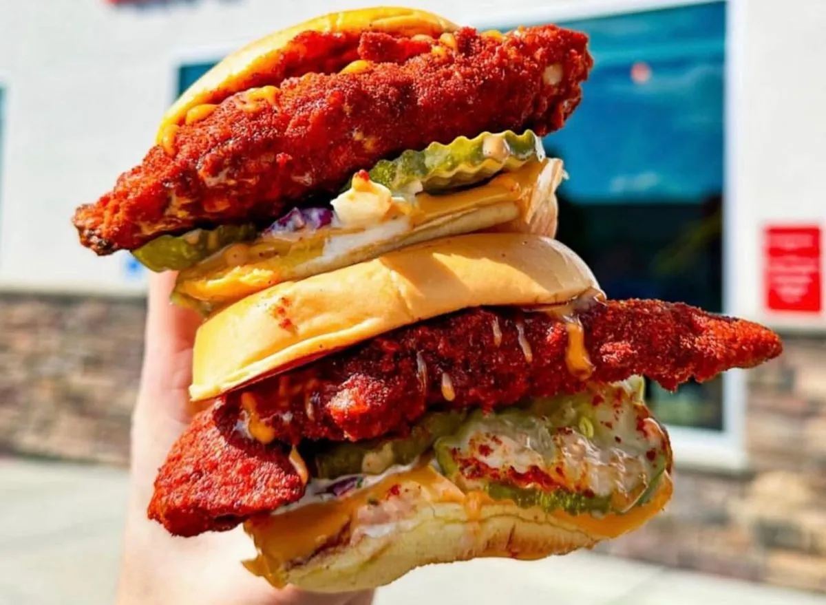 Dave's Hot Chicken sandwiches