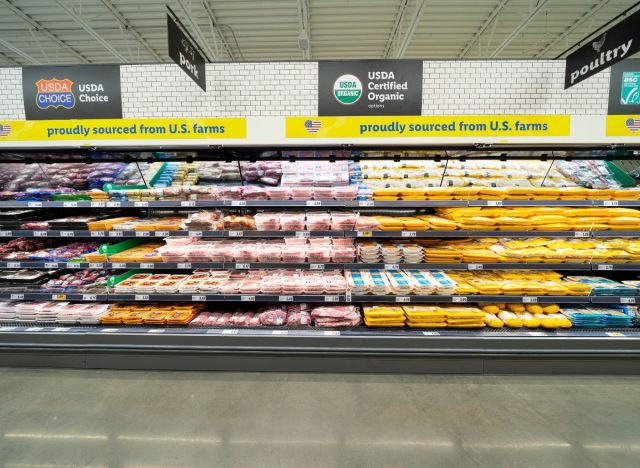 Lidl meat department