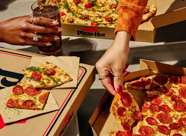 Pizza Hut Tavern-Style Pizzas