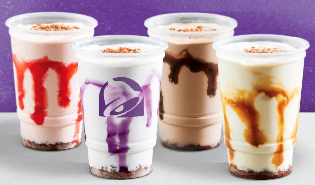 Taco Bell Churro Chillers