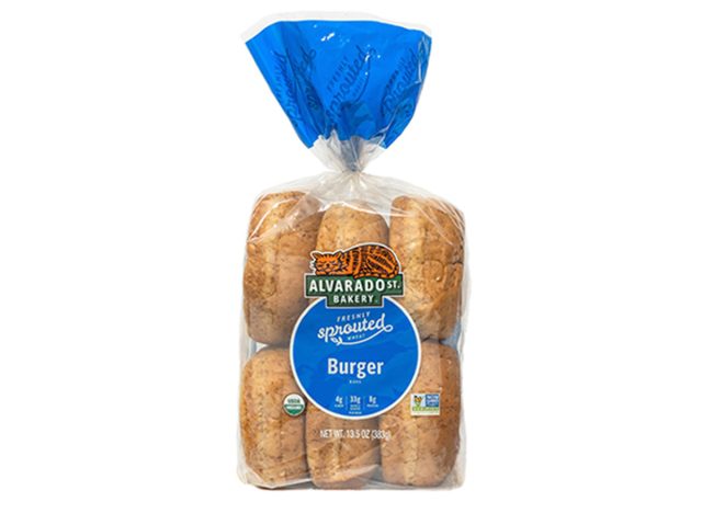 Alvarado St. Bakery Sprouted Wheat Burger Buns