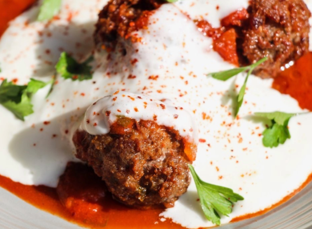 meatballs from cooks and soldiers restaurant