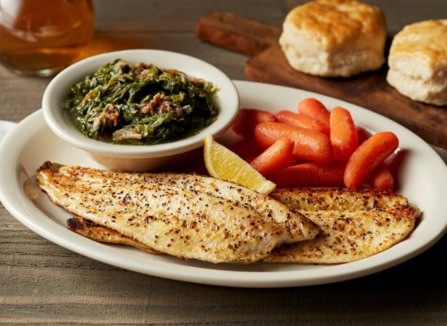 Cracker Barrel Lemon Pepper Grilled Rainbow Trout