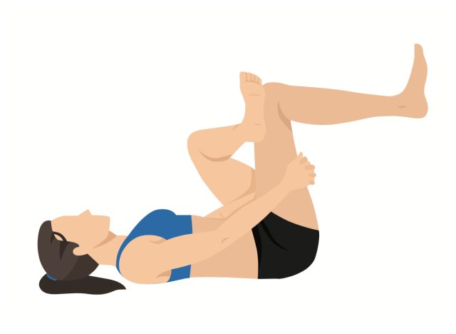 figure four stretch