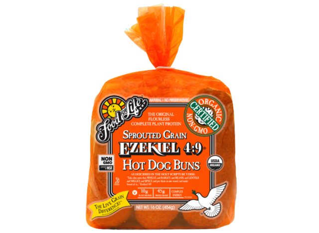 Food for Life Ezekiel 4:9 Sprouted Whole Grain Hot Dog Buns