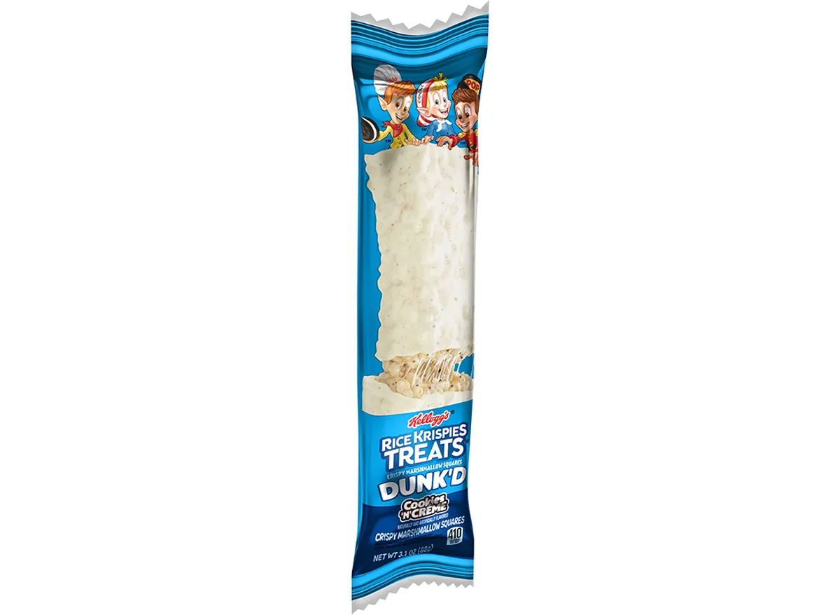 Kellogg's Rice Krispies Treats Cookies 'N' Créme Dunk'd Bars