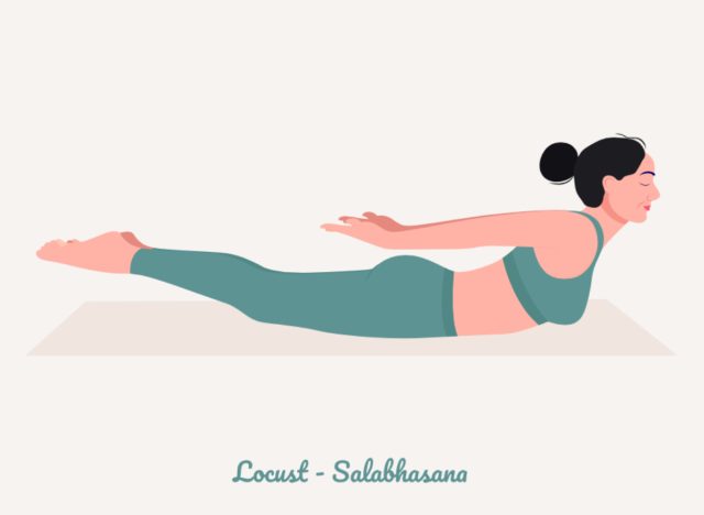 locust pose
