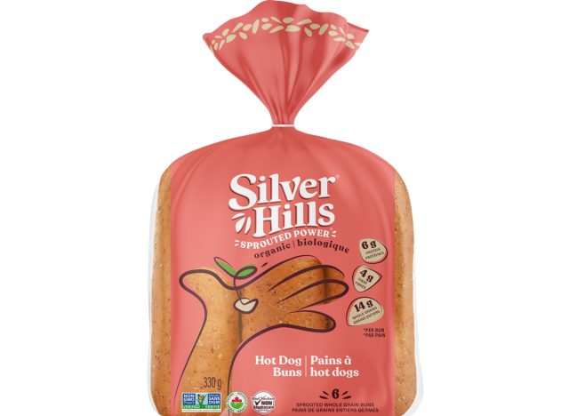 Silver Hills Organic Sprouted Whole Grain Hot Dog Buns