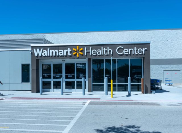walmart health center storefront