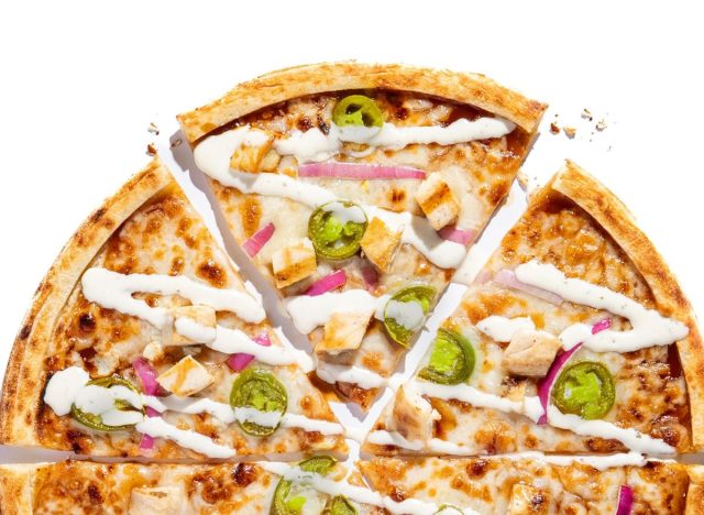 BBQ pizza from Blaze Pizza