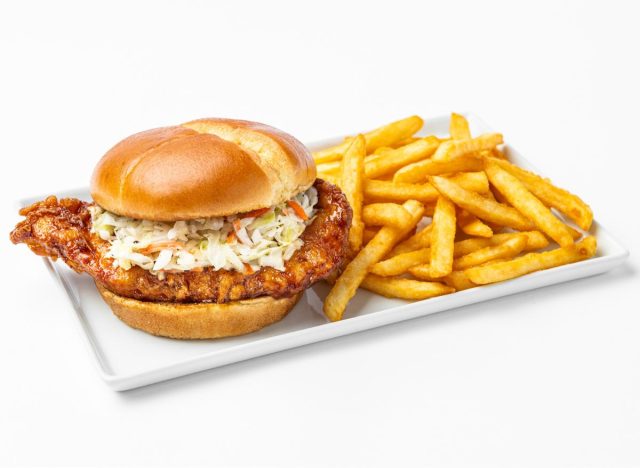 Bonchon Korean chicken sandwich