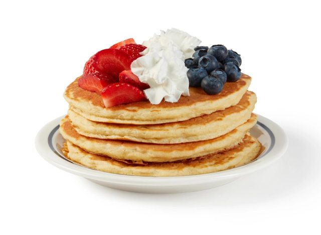 IHOP Fresh Red, White & Blueberry Pancakes