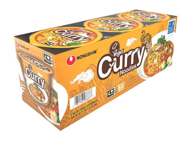 Nongshim Vegan Curry Ramen