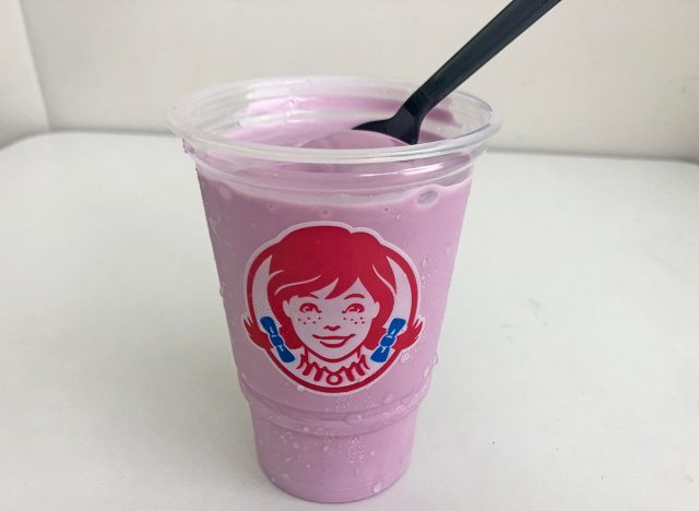 Wendy's new Triple Berry Frosty