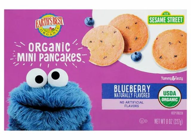 Earth's Best Frozen Mini Blueberry Pancakes