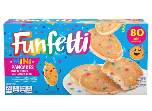 Funfetti Mini Buttermilk Pancakes