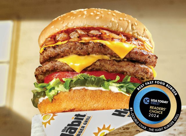 habit burger grill double char burger