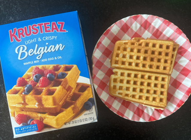 krusteaz waffle mix 