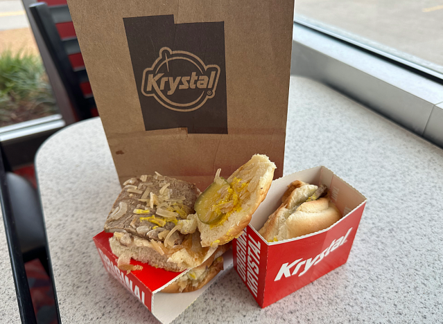 krystal sliders and fries