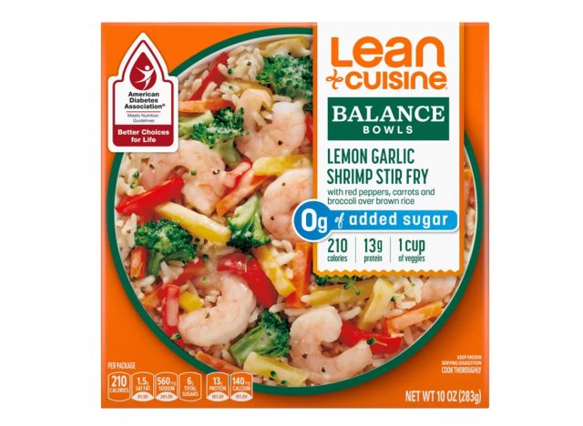 Lean Cuisine Lemon Garlic Shrimp Stir-Fry