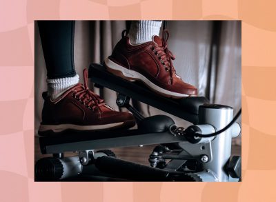 mini stepper close-up