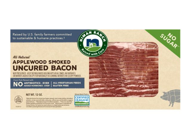 Niman Ranch Uncured Applewood Smoked Bacon - No Sugar