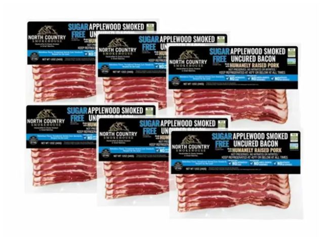 North Country Smokehouse Uncured Sugar-Free Applewood Smoked Bacon