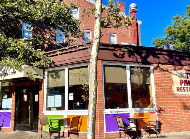 exterior of the pantry in new haven