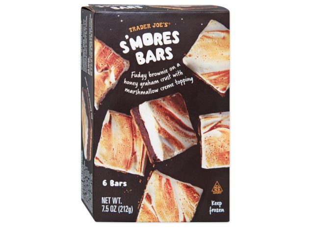 box of trader joe's s'mores bars