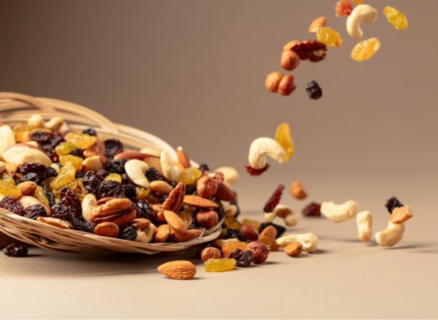 dried fruit and trail mix