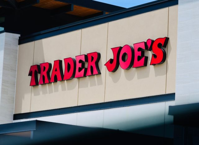 Trader Joe's sign