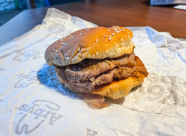 arbys roast beef